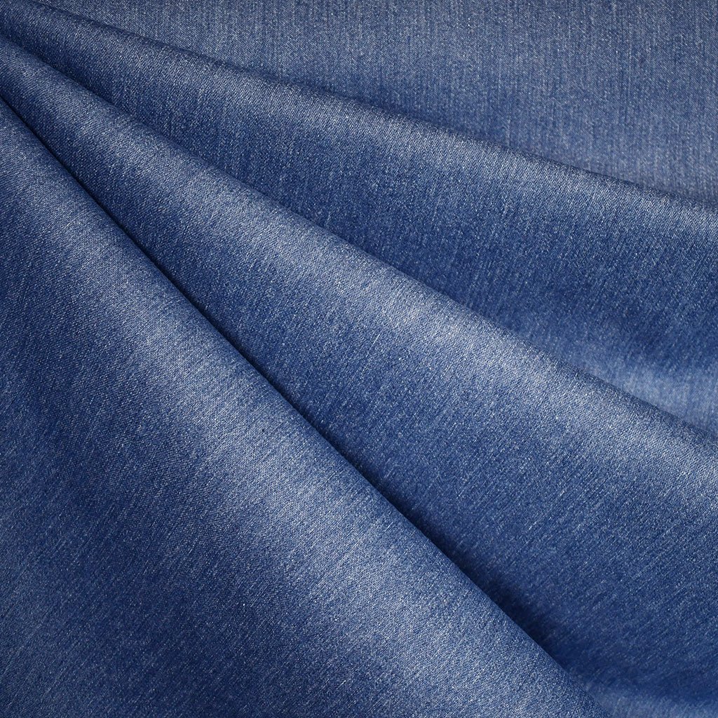 Cotton blended with elastane for added flexibility and everyday comfort.