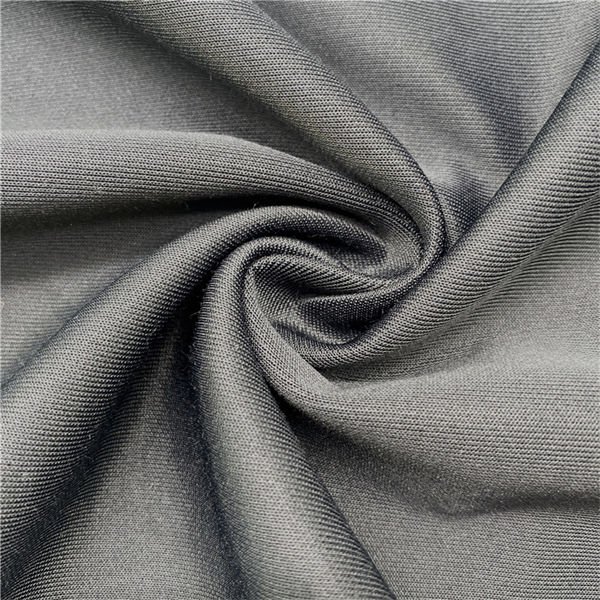 Stretchy and shape-retaining fabric for performance or fitted cuts.