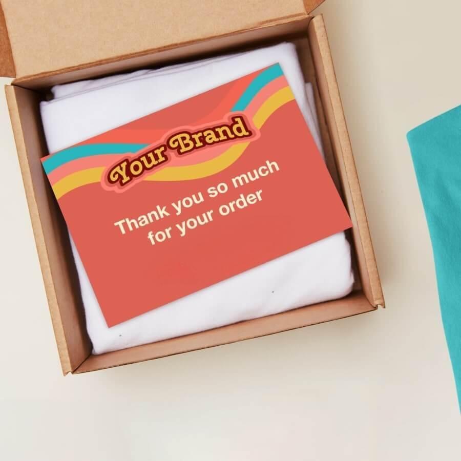 Custom Stickers & Brand Inserts