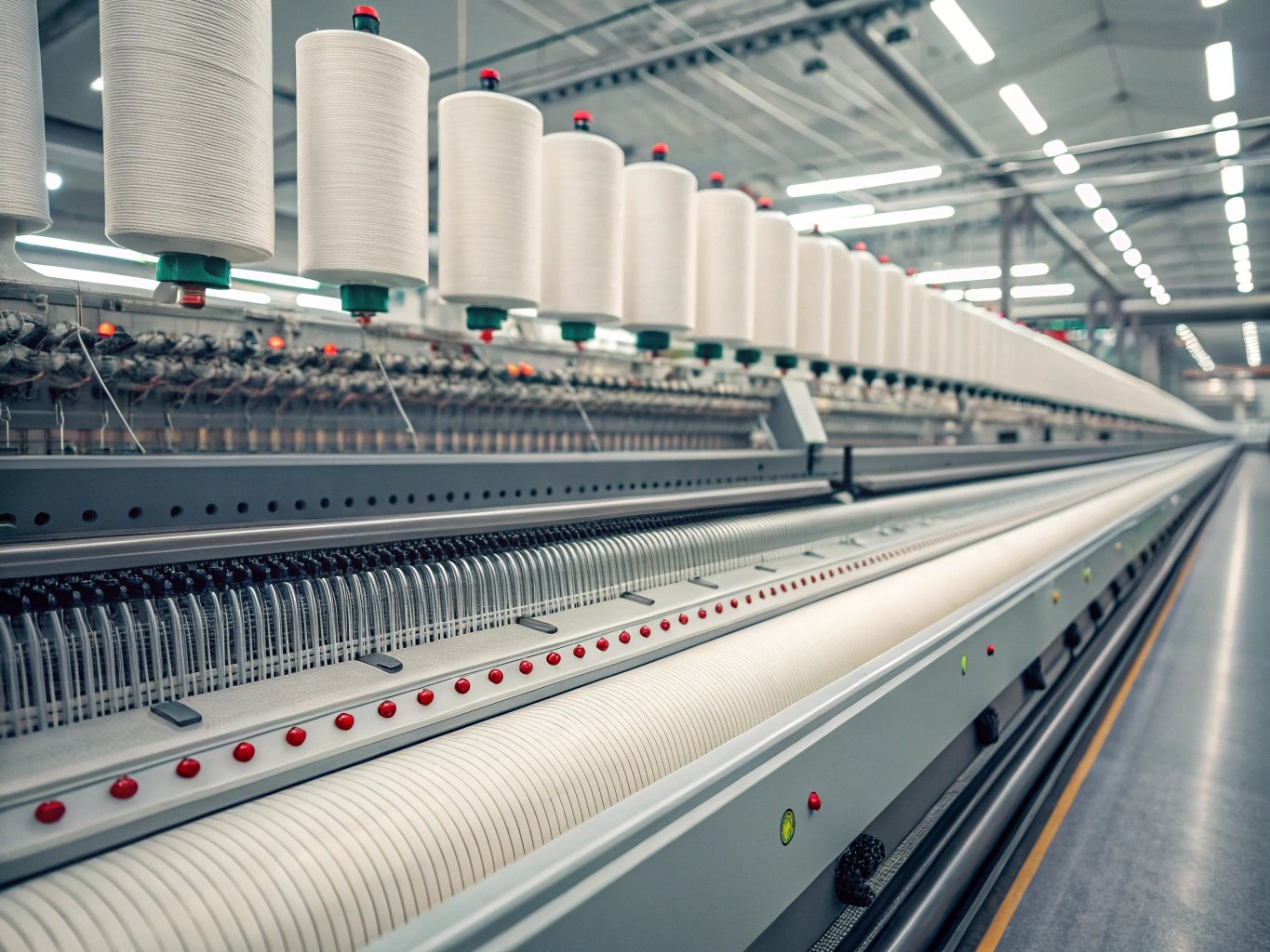12- and 14-gauge knitting machines ensure precision and smooth, consistent finishes across all styles.