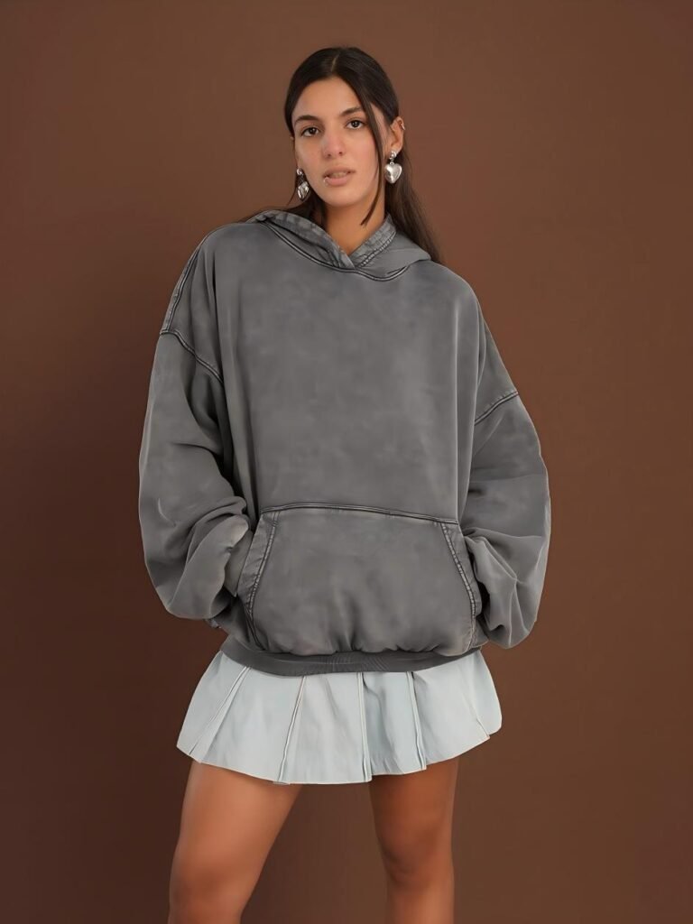 Vintage washed hoodie