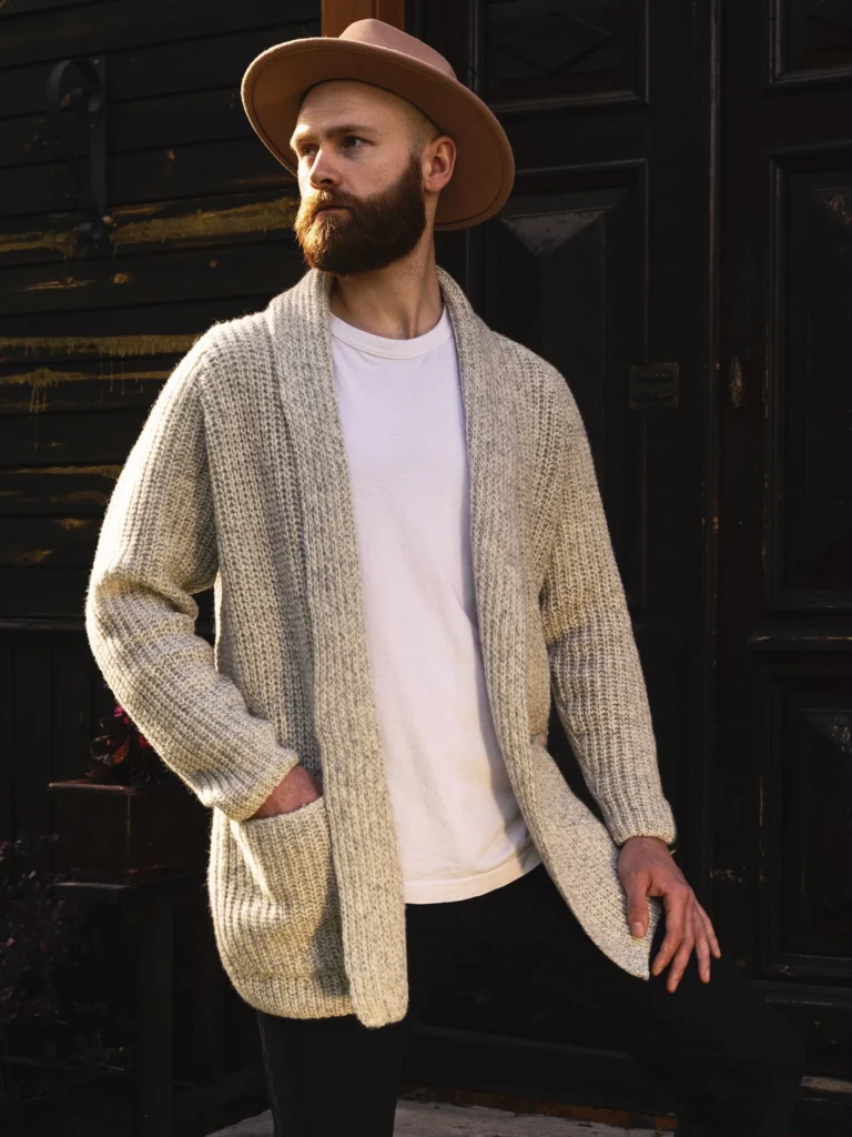 Knitted cardigan