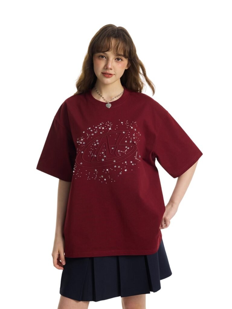 Rhinestone Graphic T-Shirt