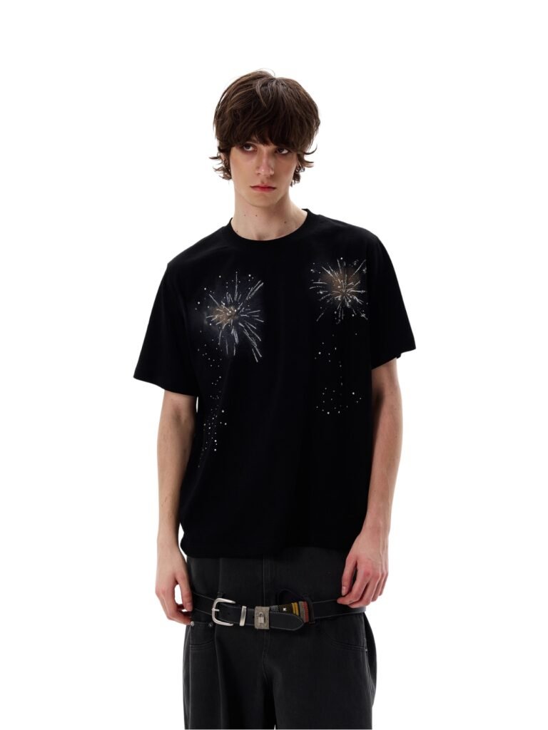 Rhinestone Graphic T-Shirt