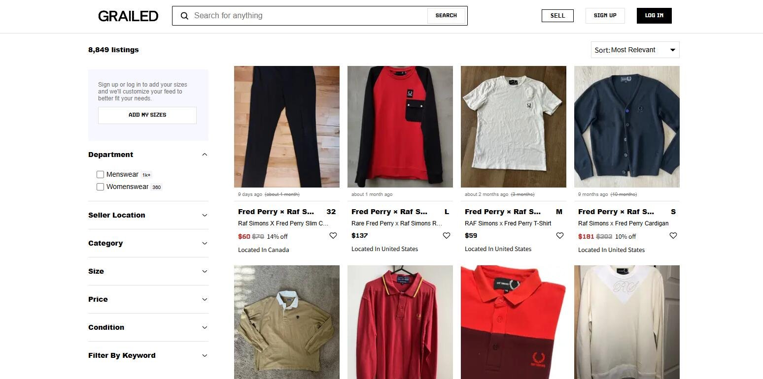 FRED PERRY Grailed