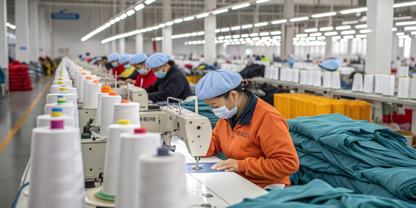 FuKi Apparel’s production line