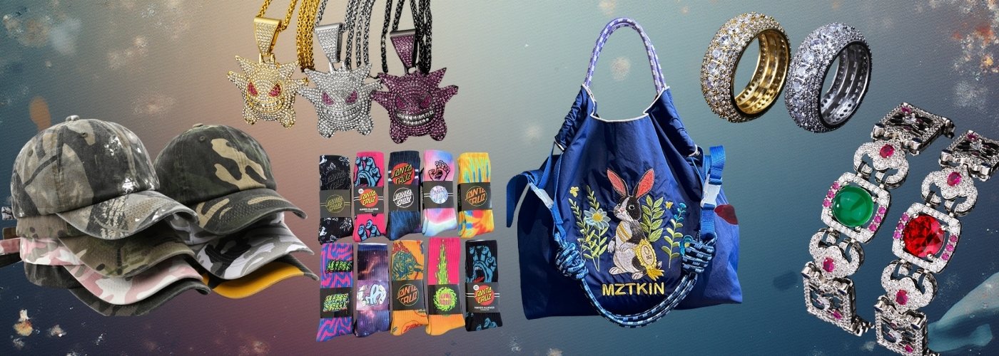 factory producing custom streetwear accessories