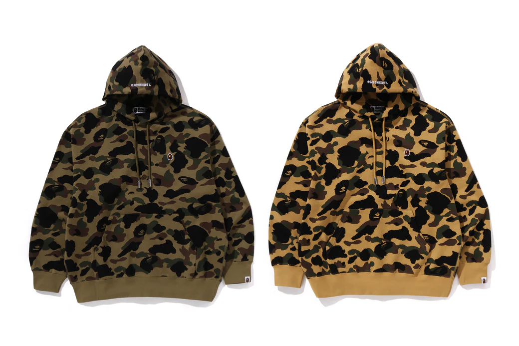 Older BAPE hoodies
