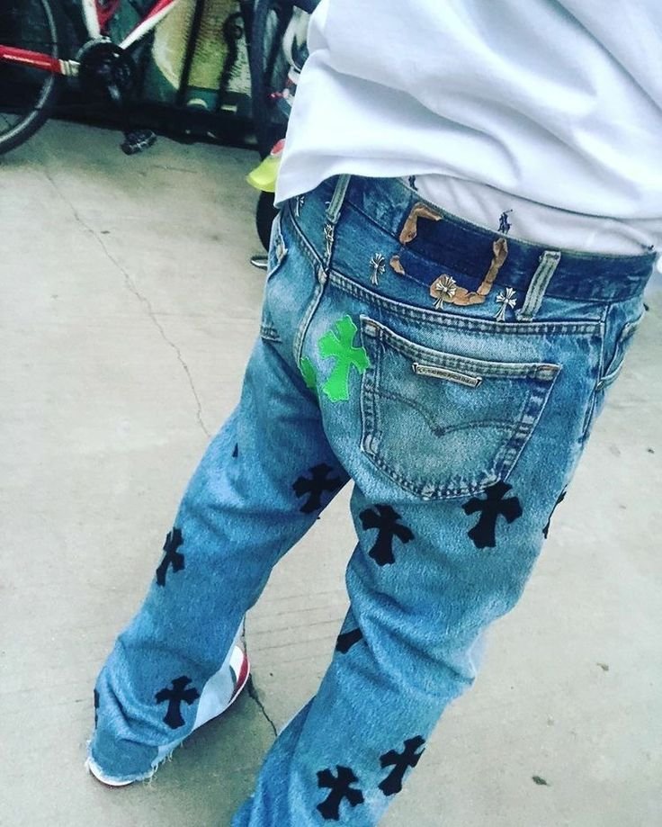 Chrome Heart jeans