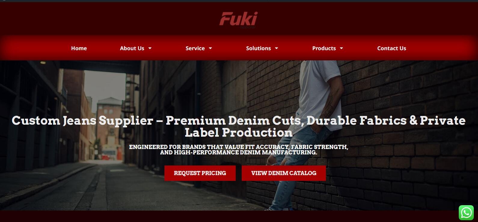 Custom Jeans Supplier