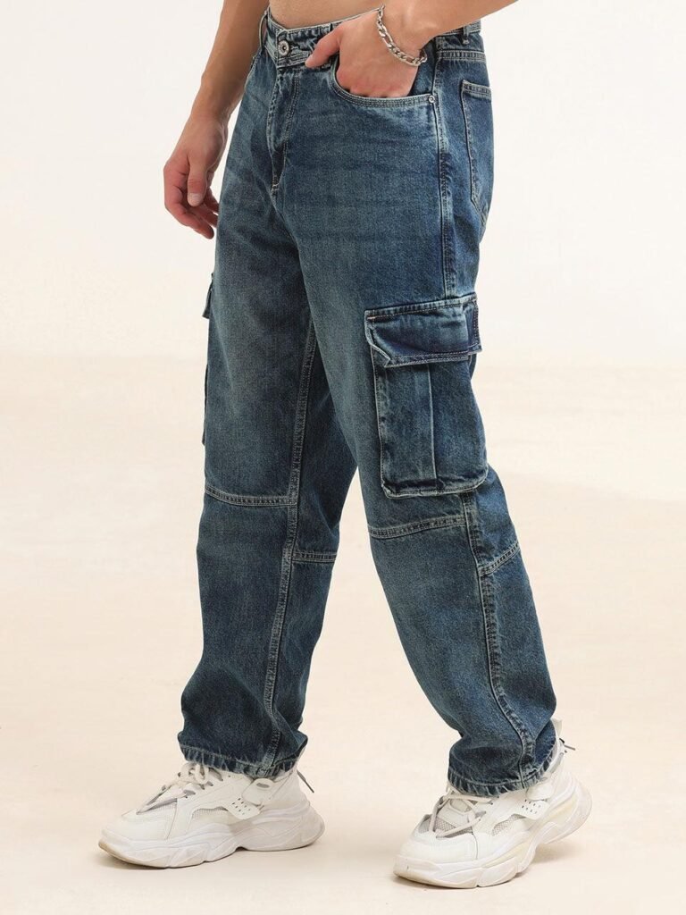 Cargo Denim Jeans