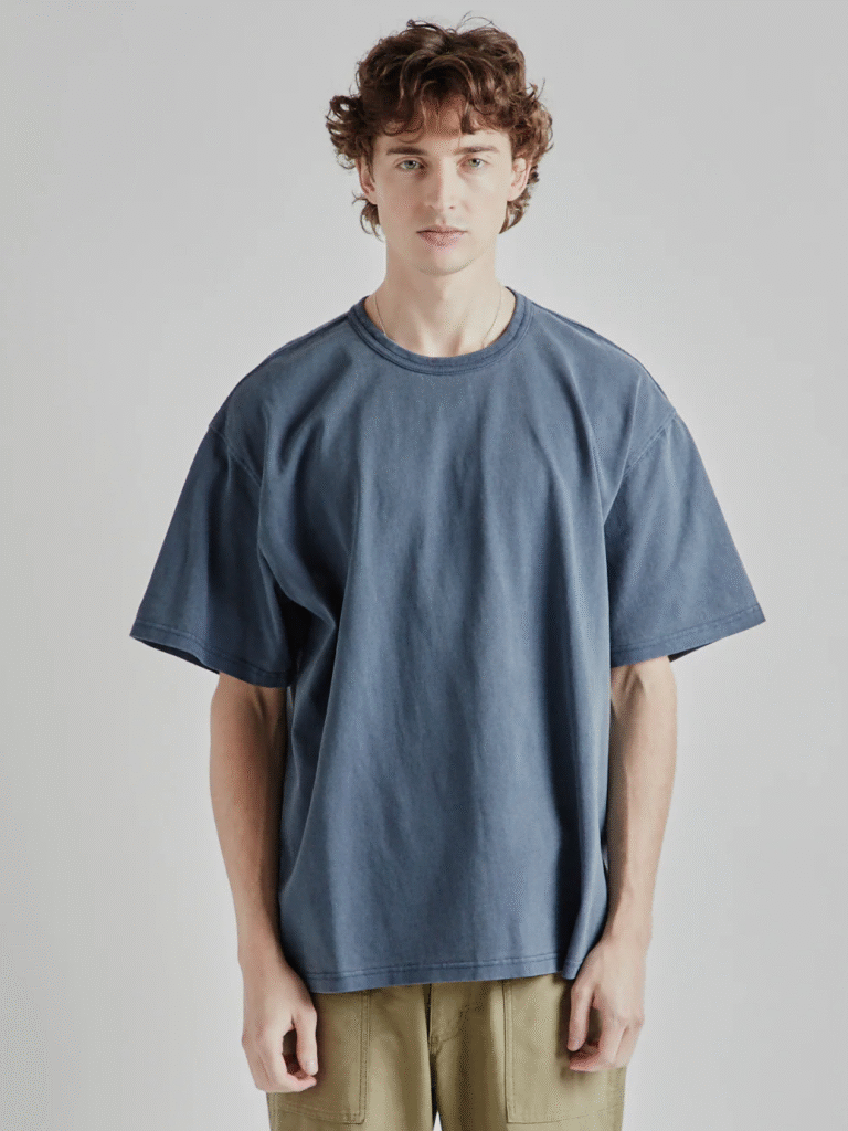 Pigment-Dyed Boxy Tee
