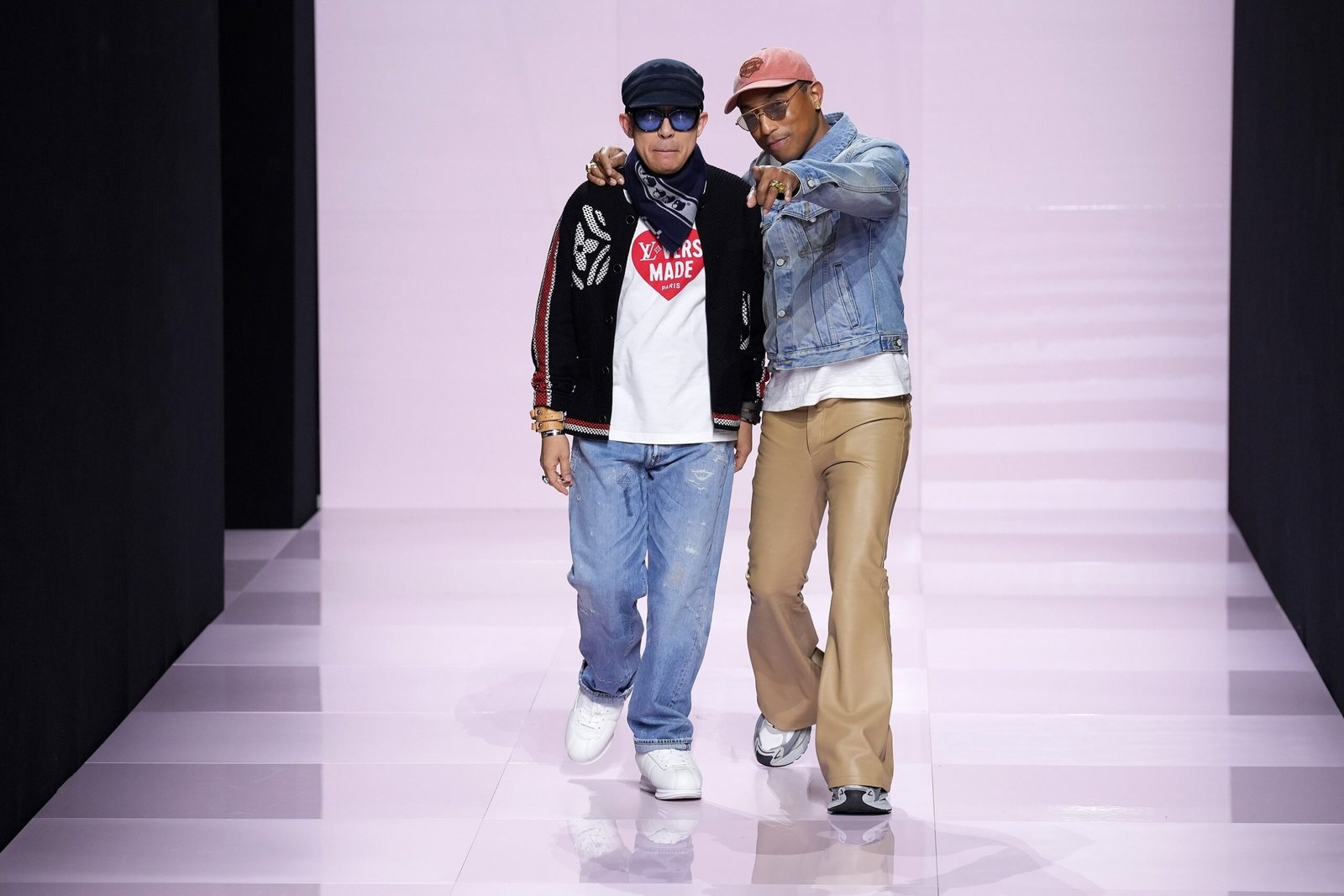 Pharrell Williams and Nigo