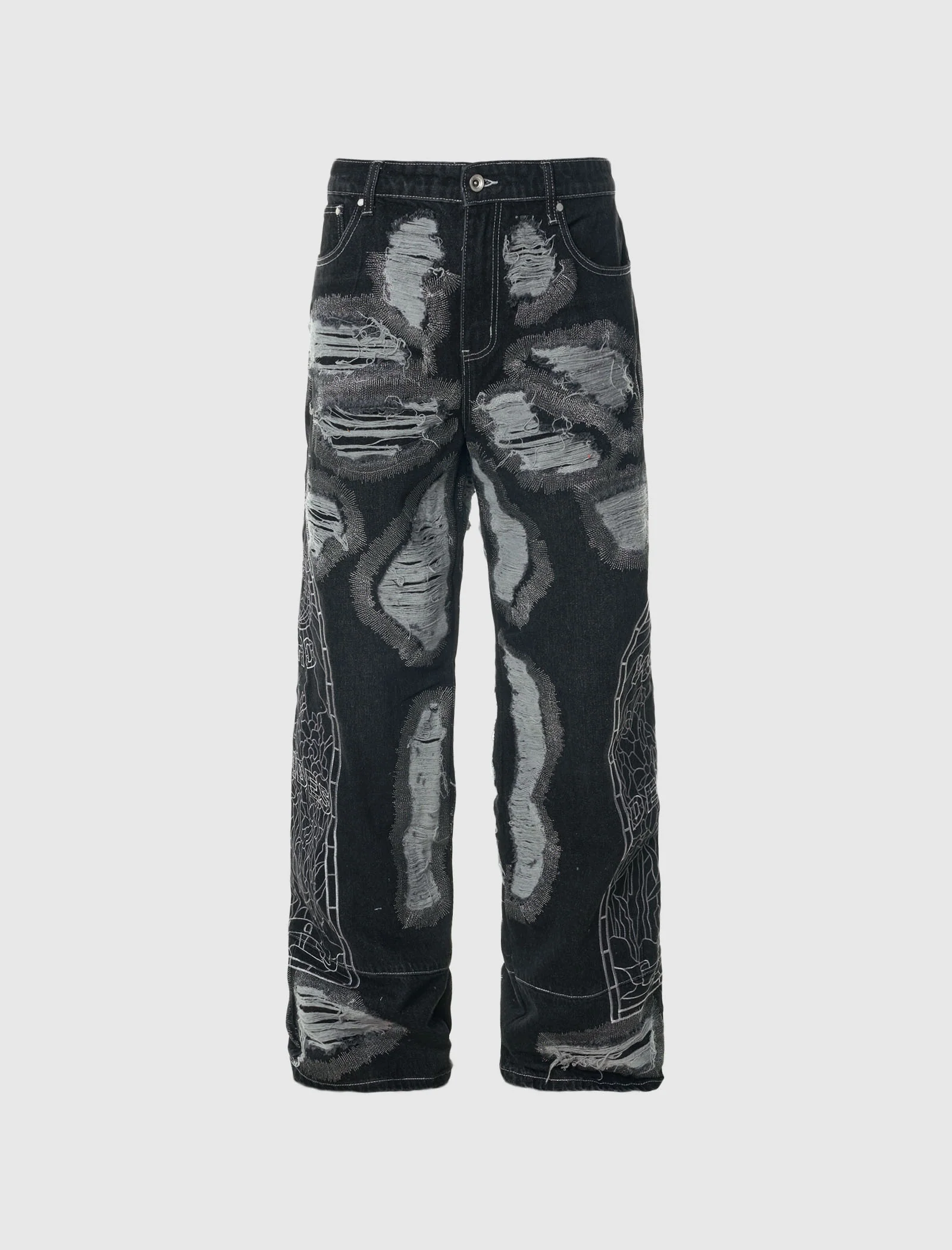 Decides War Jeans Black