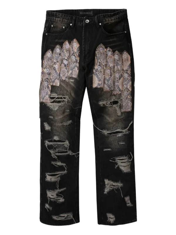 Decides War Jeans Black
