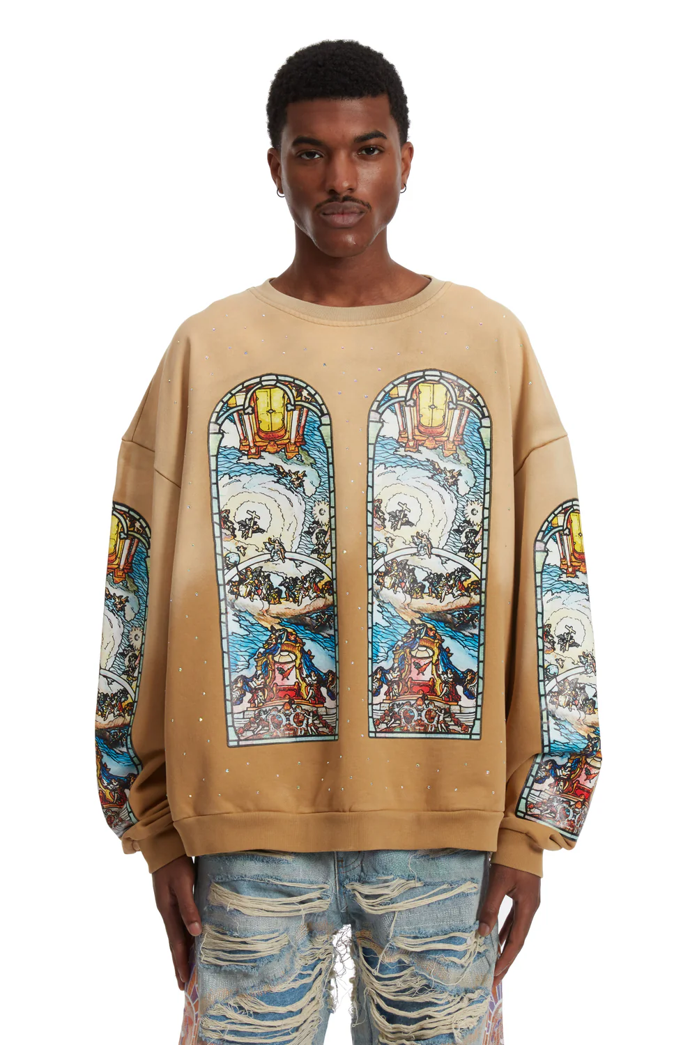 Decides War Crewneck