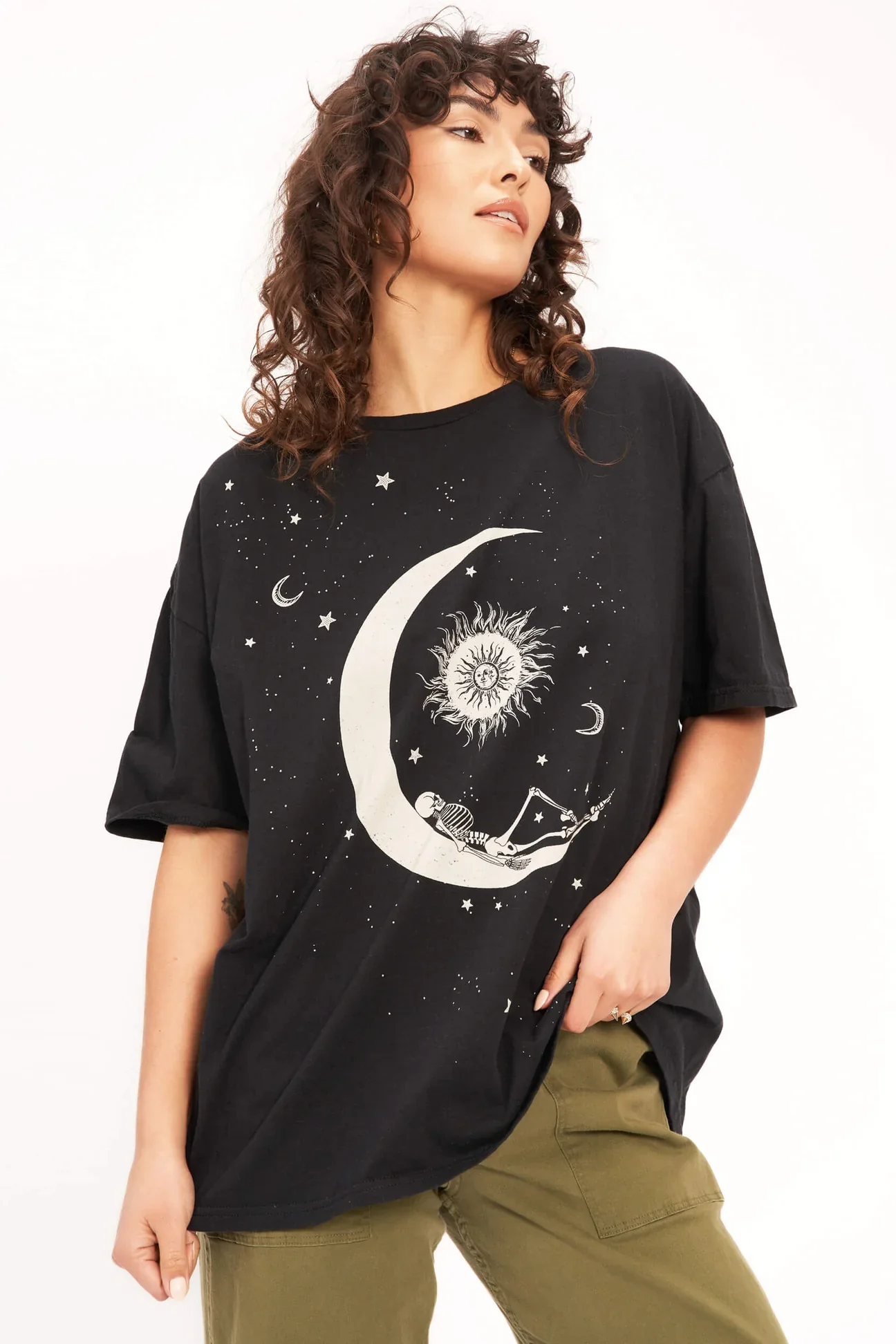 Graphic oversized T-shirt