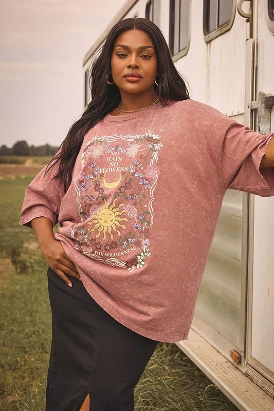 Graphic oversized T-shirt