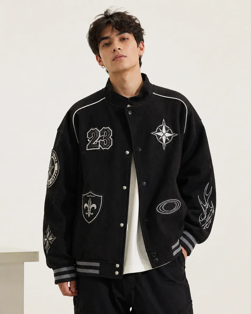 Streetwear Letterman Jacket