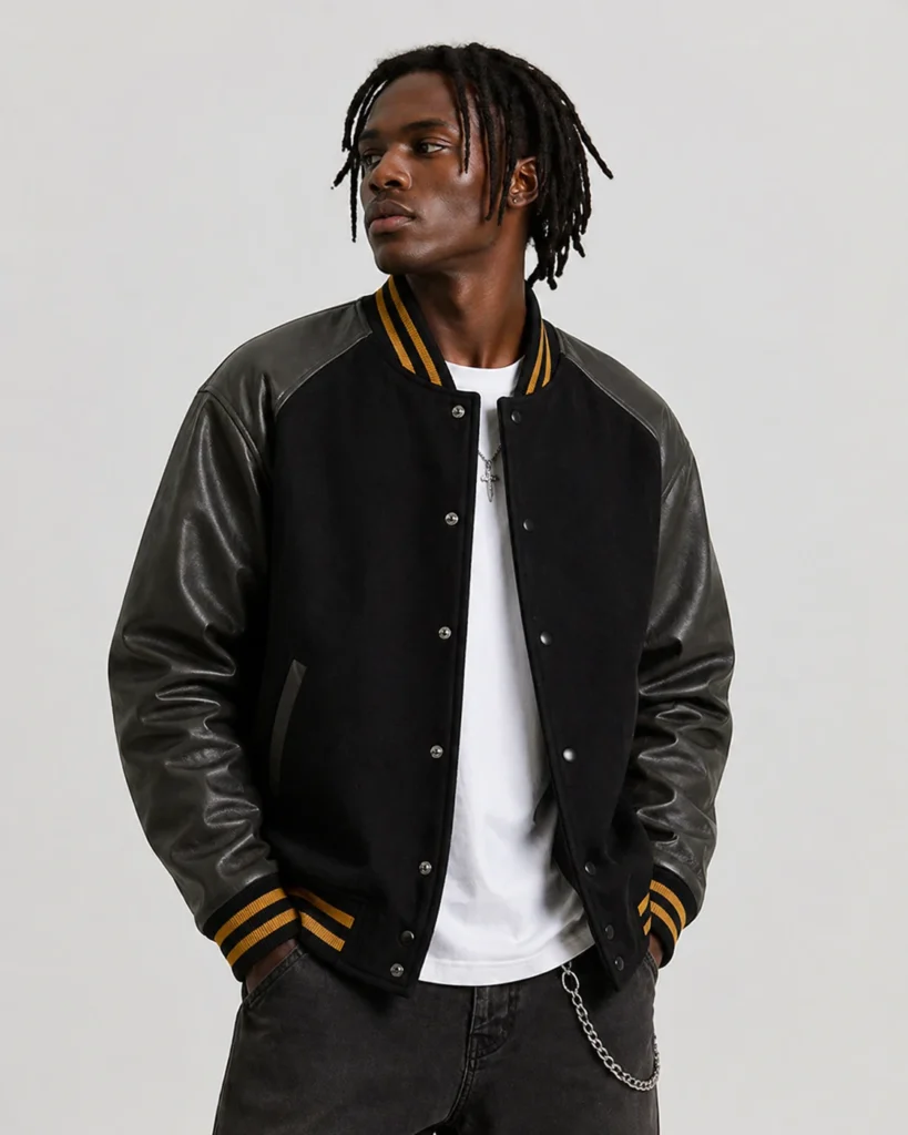 Minimal Varsity Jacket