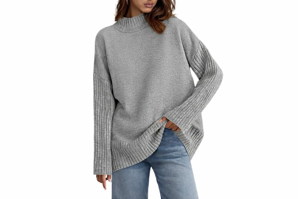 Oversized Turtle Neck Sweaters