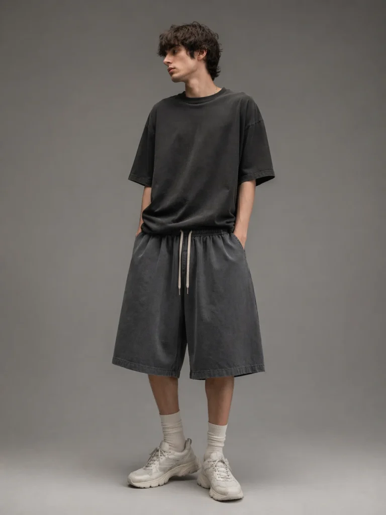 Oversized Streetwear Shorts