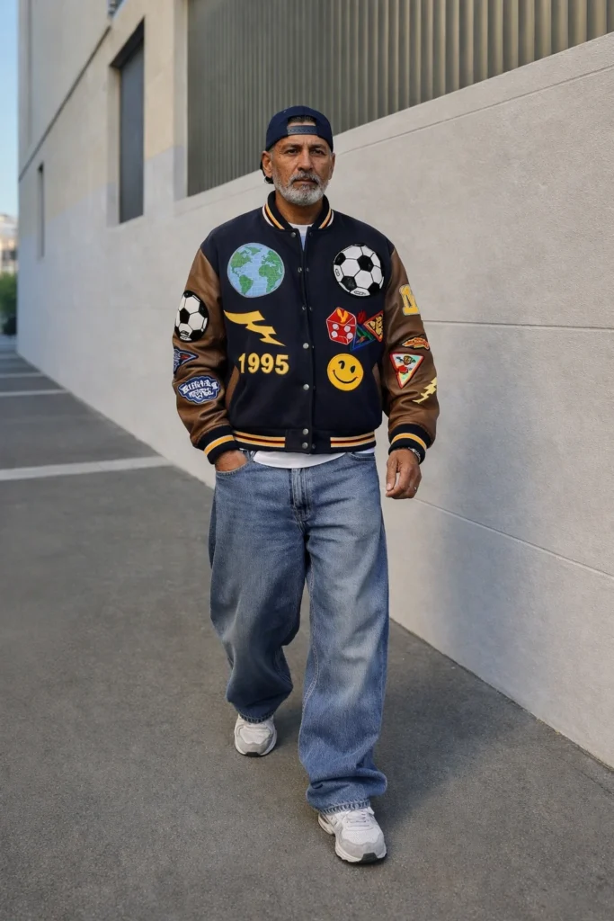 Oversized Varsity Jackets