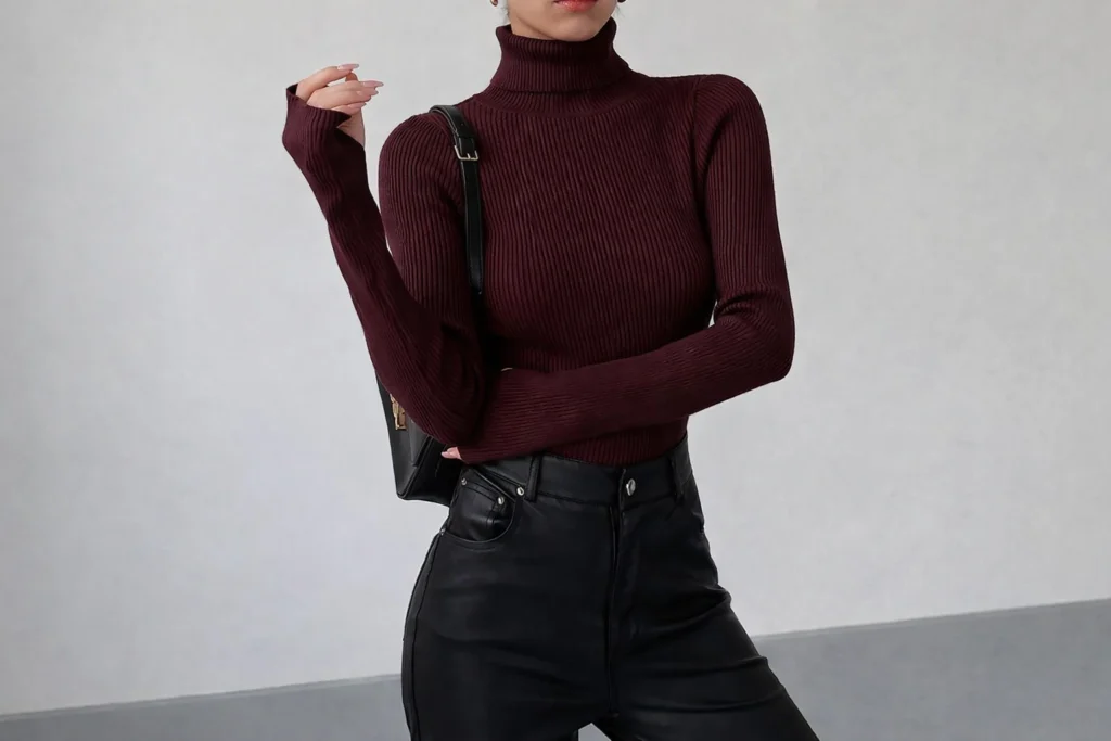 Minimalist Turtle Neck Sweaters