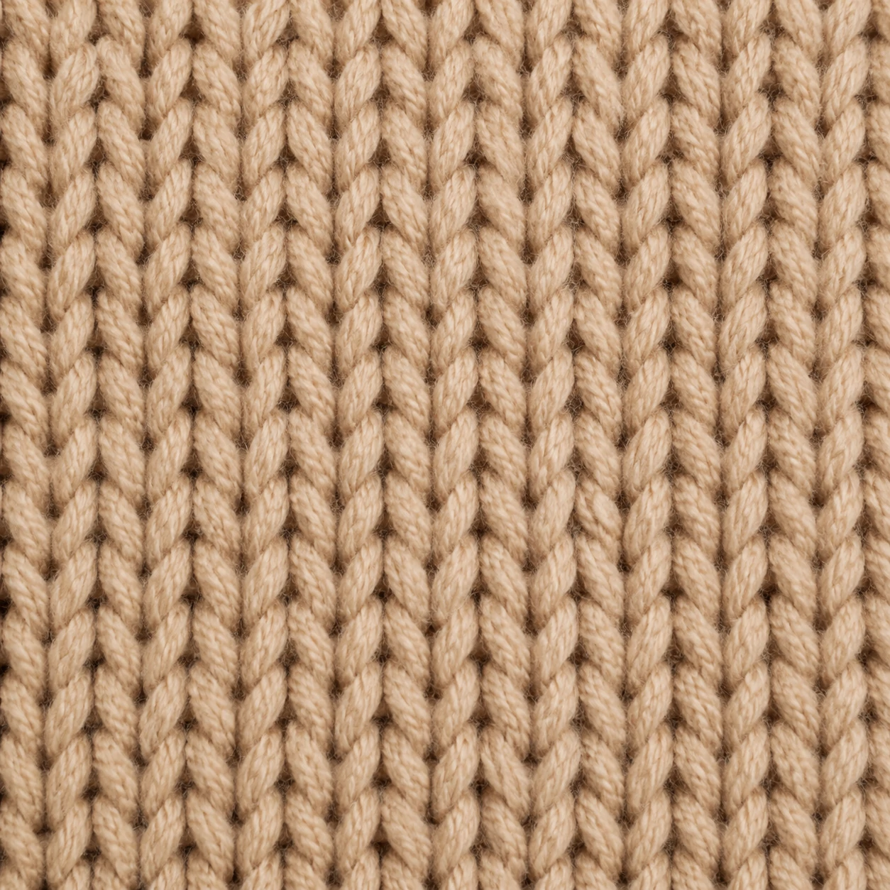 Beige Cotton Knit