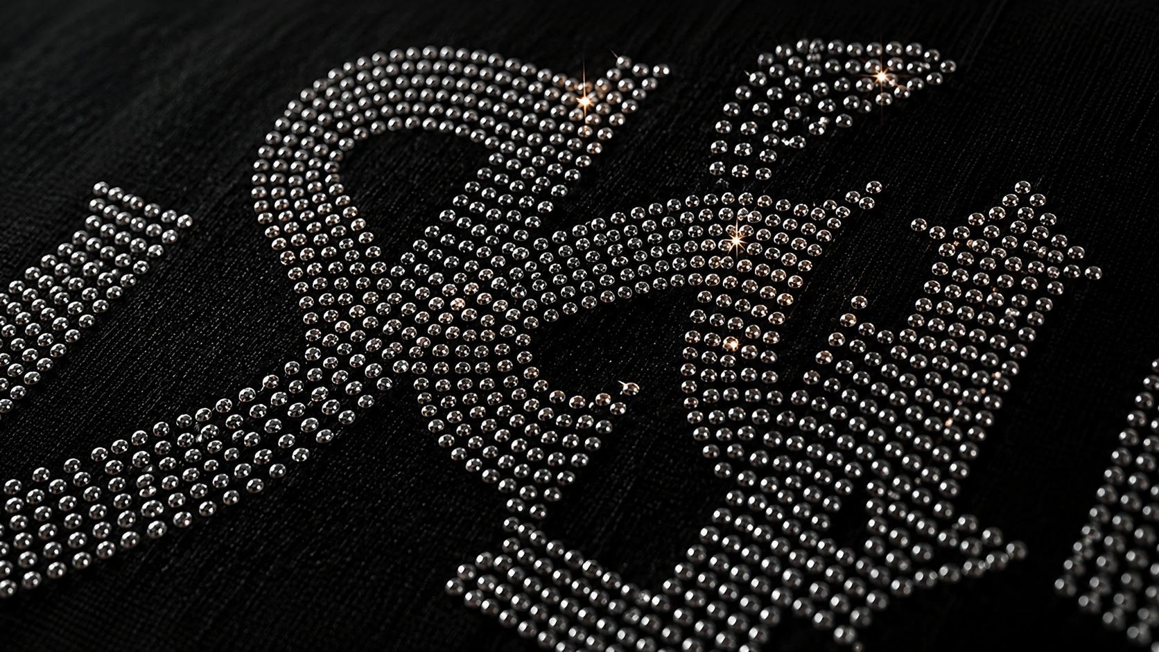 Premium Rhinestone Fabric