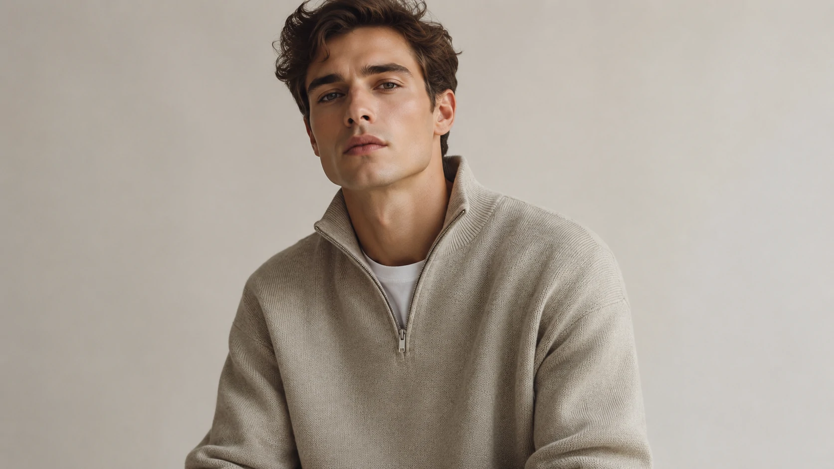 Quarter Zip Sweaters