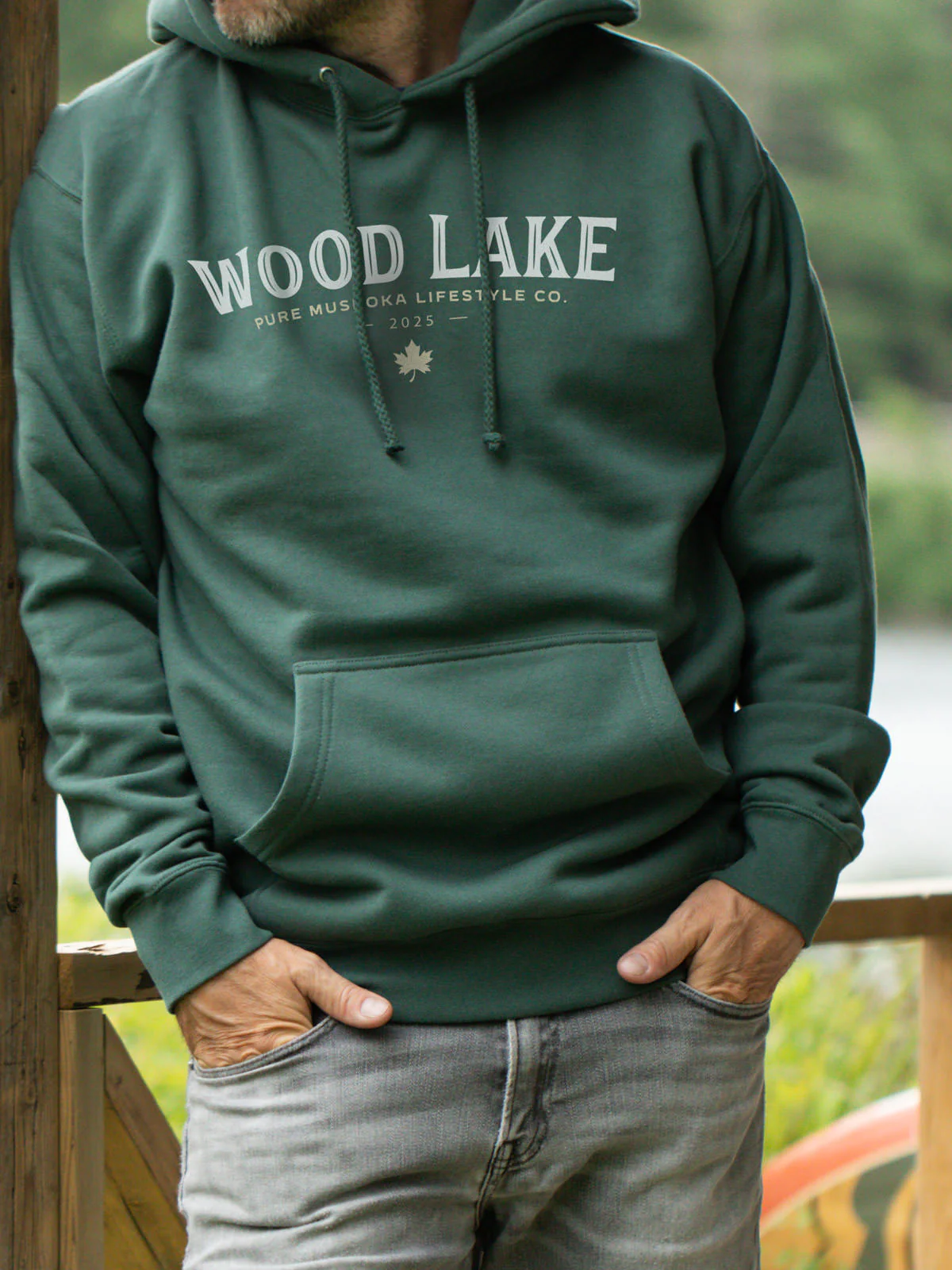wood wood hoodie