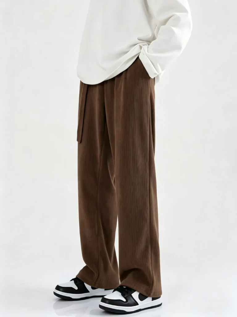 Wide Leg Corduroy Pants