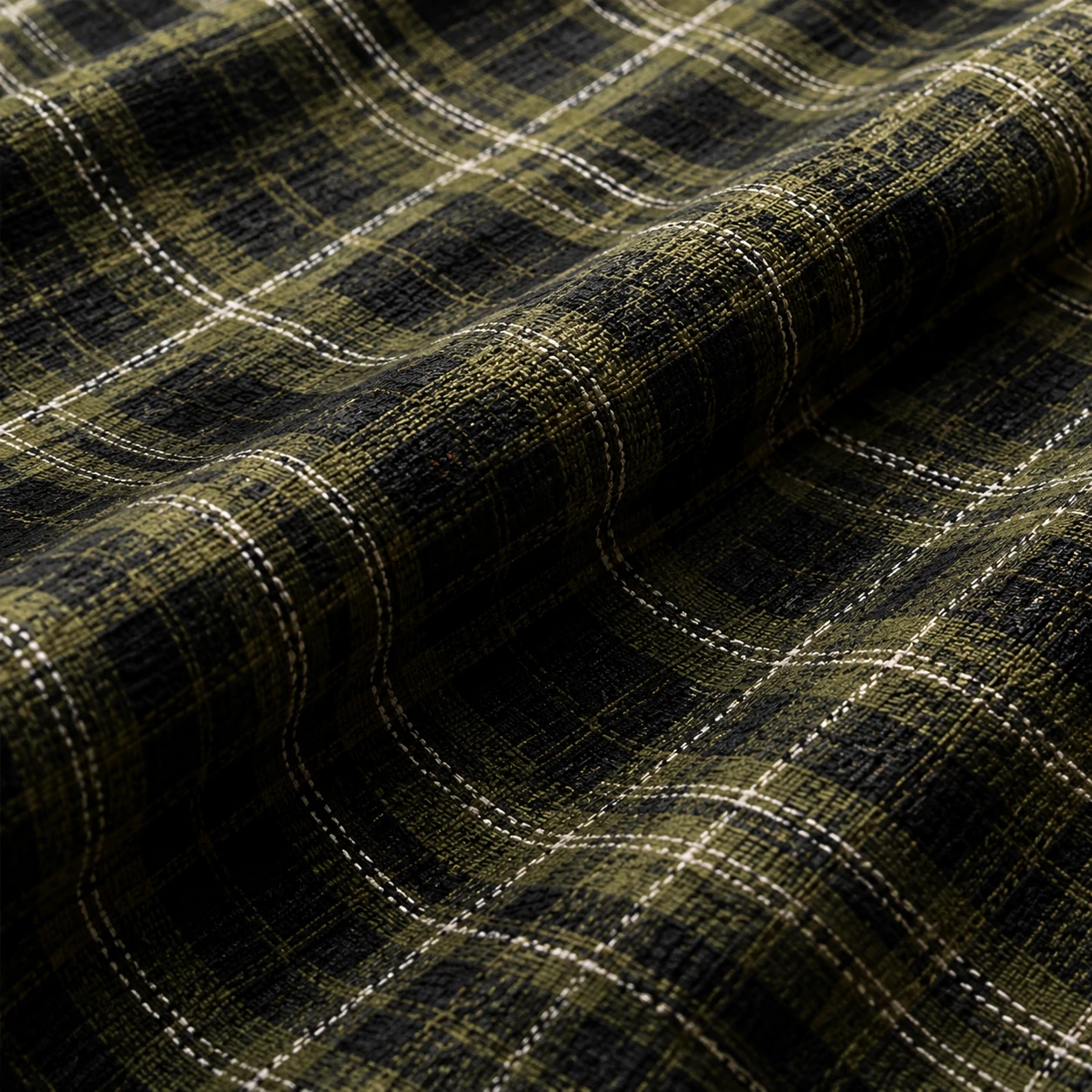 Olive Plaid