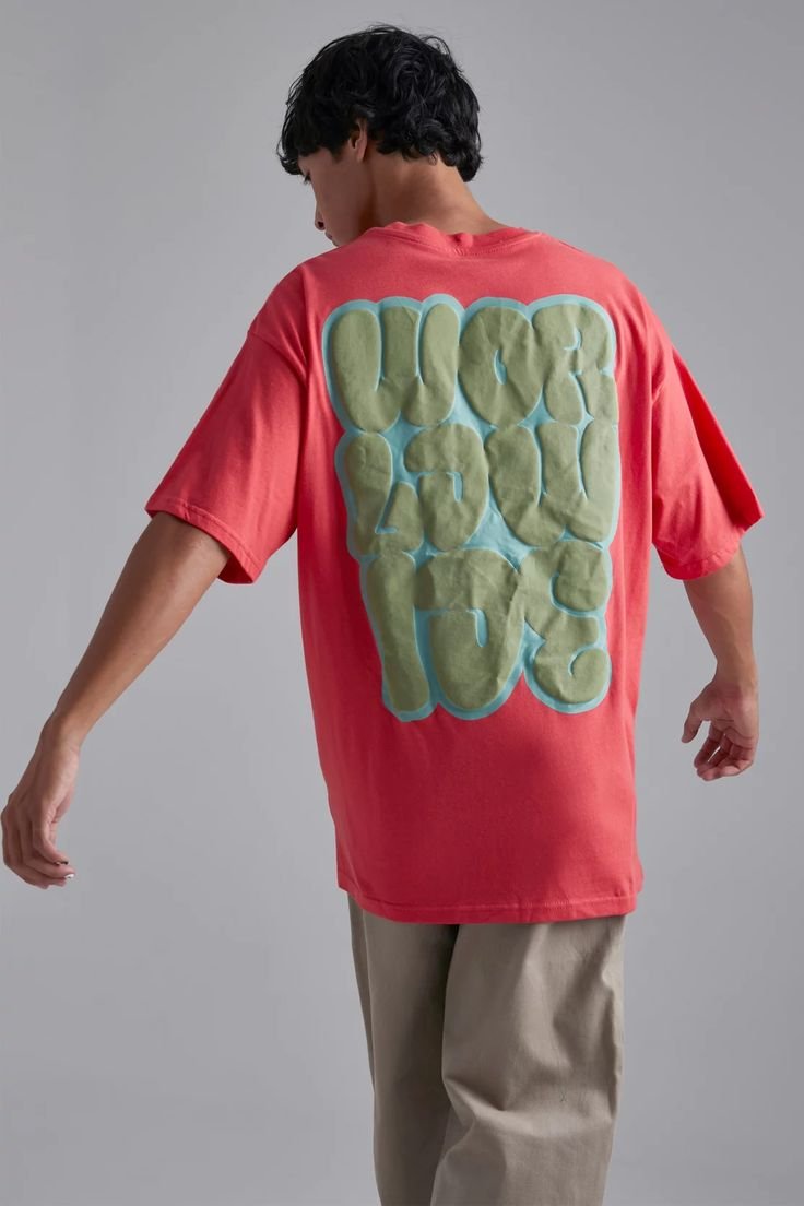 Puff Print Streetwear T-Shirts