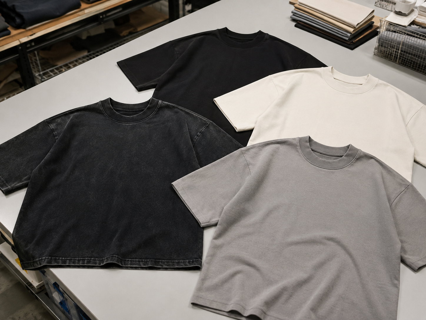 Oversized T-Shirt Fabric Weight Comparison