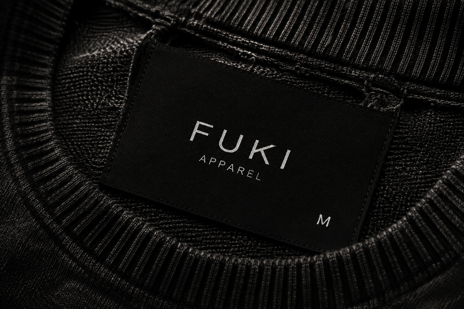 Custom sweater neck label