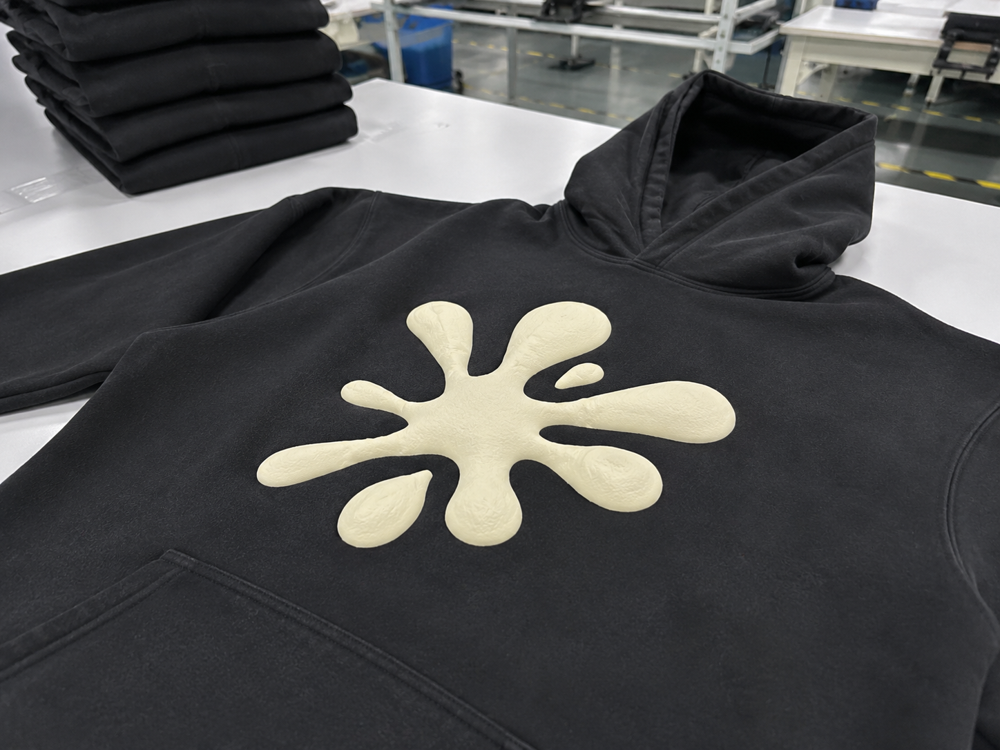 Raised Puff Print Texture