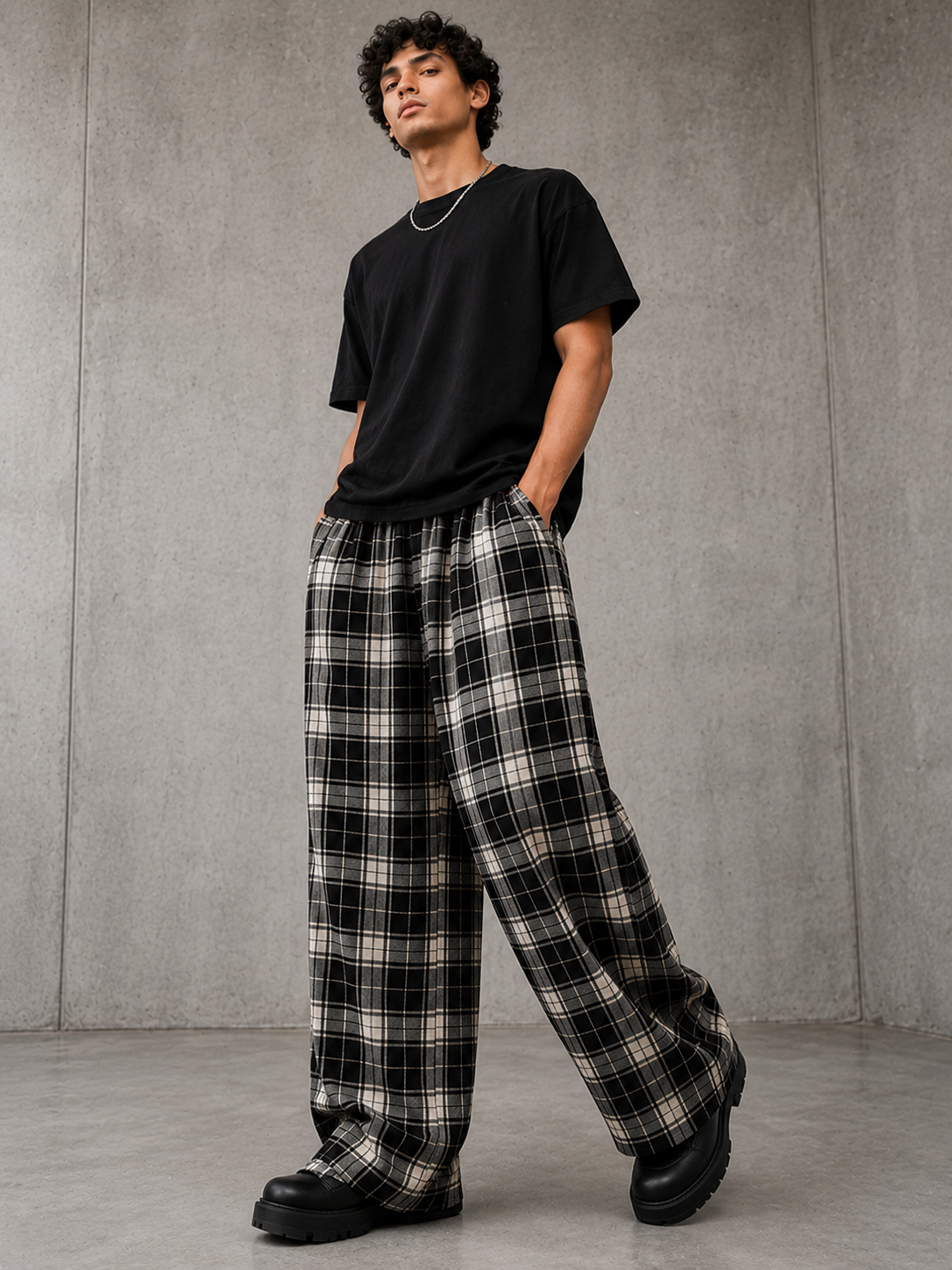 Custom plaid pants manufacturer