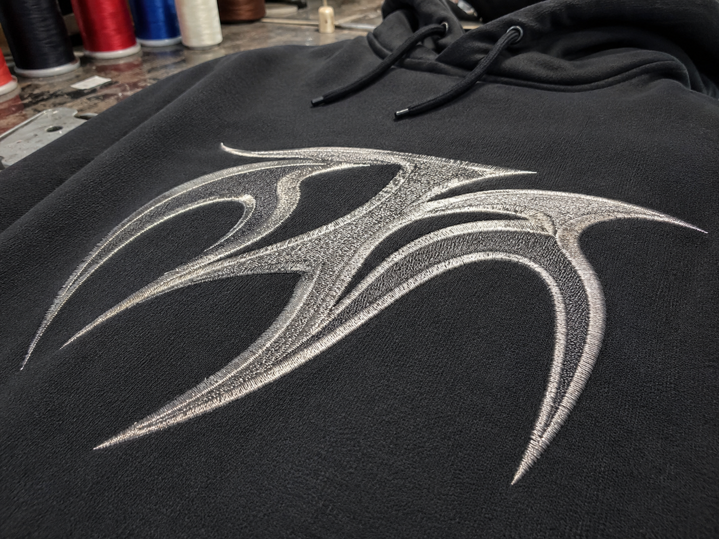 Large Embroidery Stitch Detail