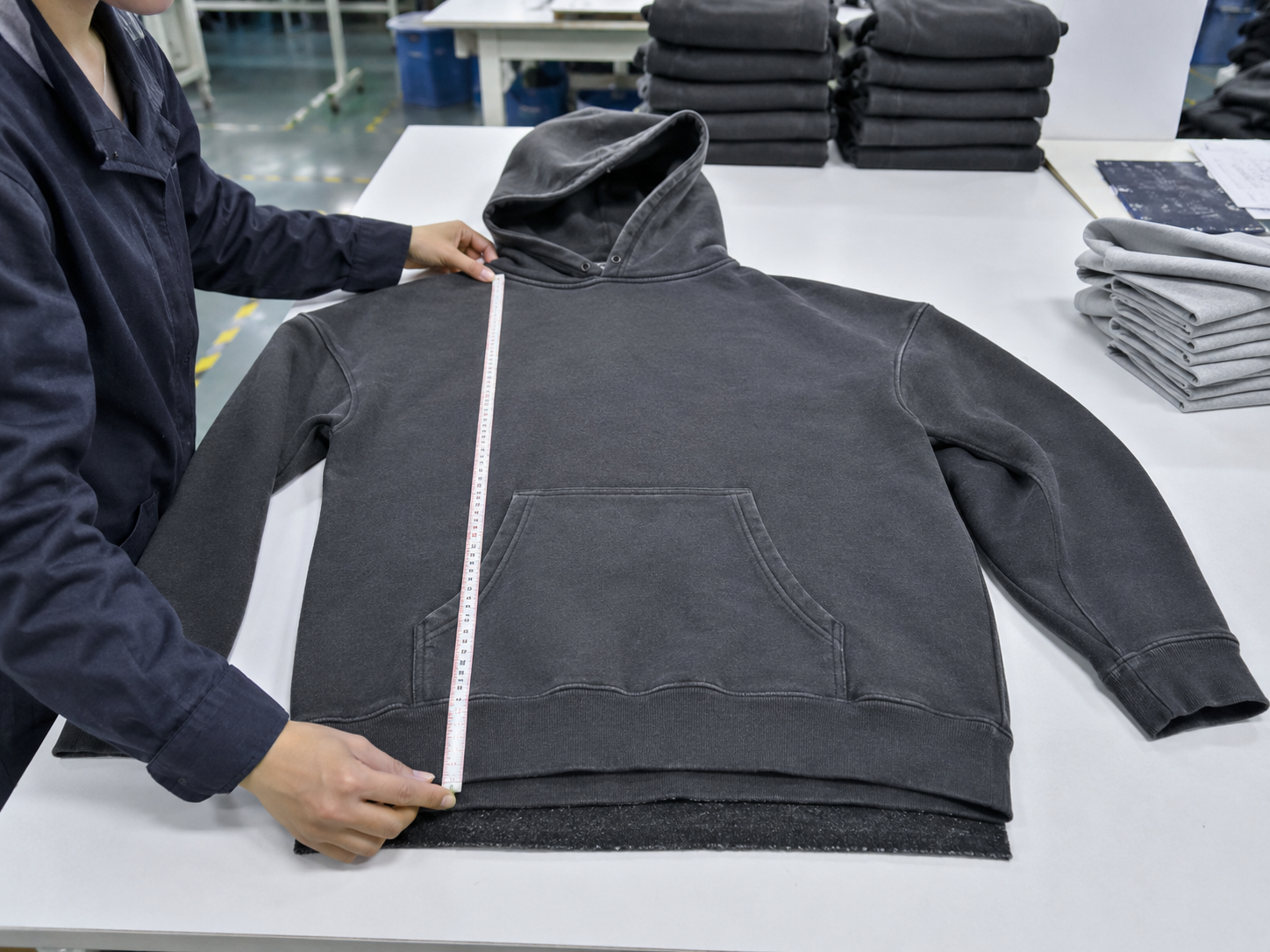 Hoodie Shrinkage Measurement Check