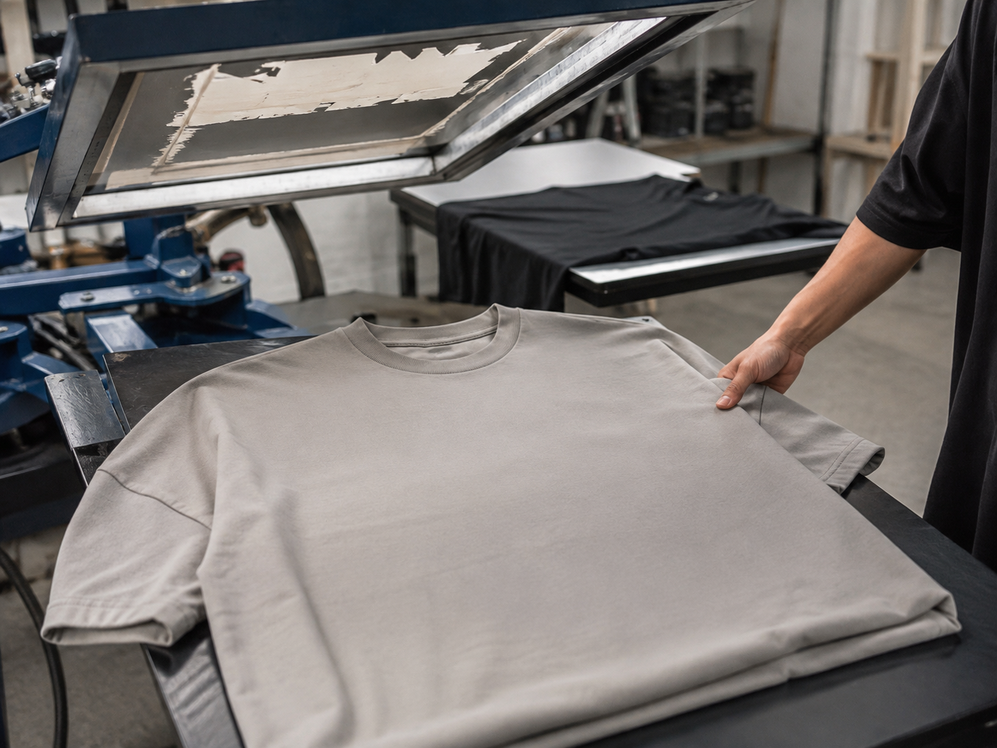 Screen Printing on Heavyweight T-Shirts