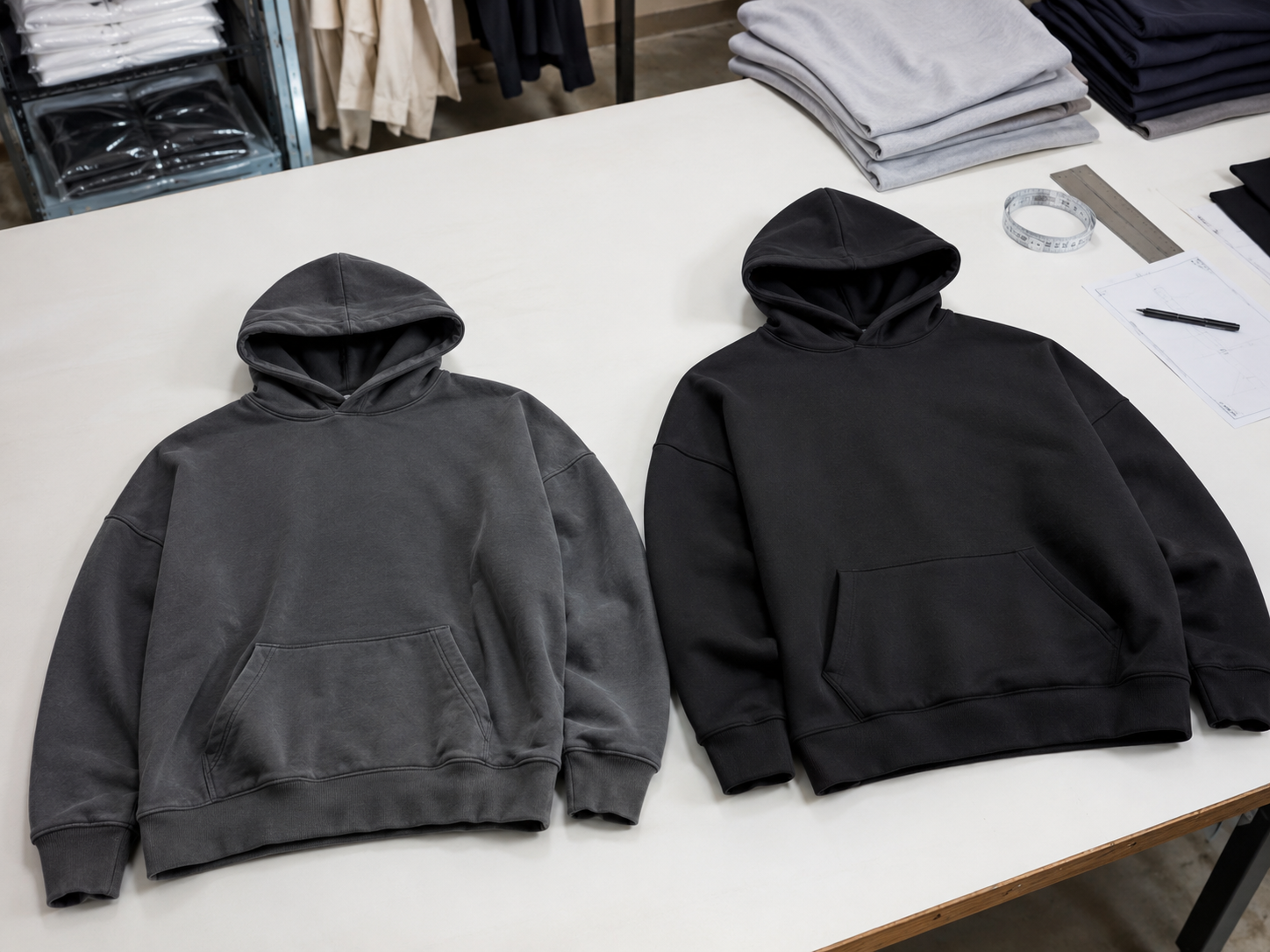 400 GSM vs 500 GSM Hoodie Fabric Comparison