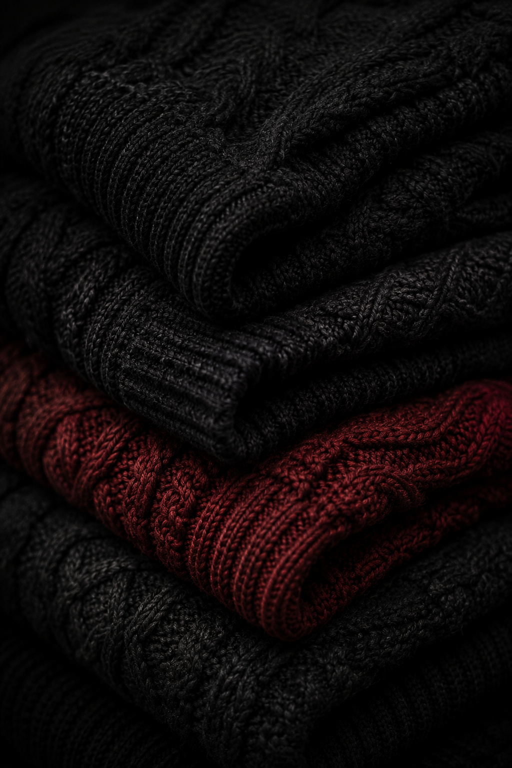 Custom sweater knit fabrics
