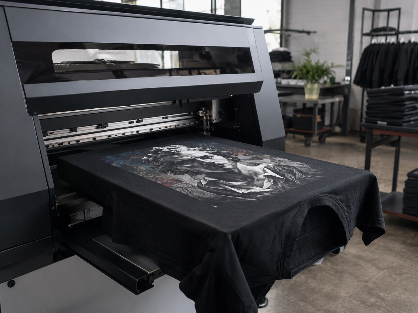 DTG Printing on Heavyweight T-Shirts