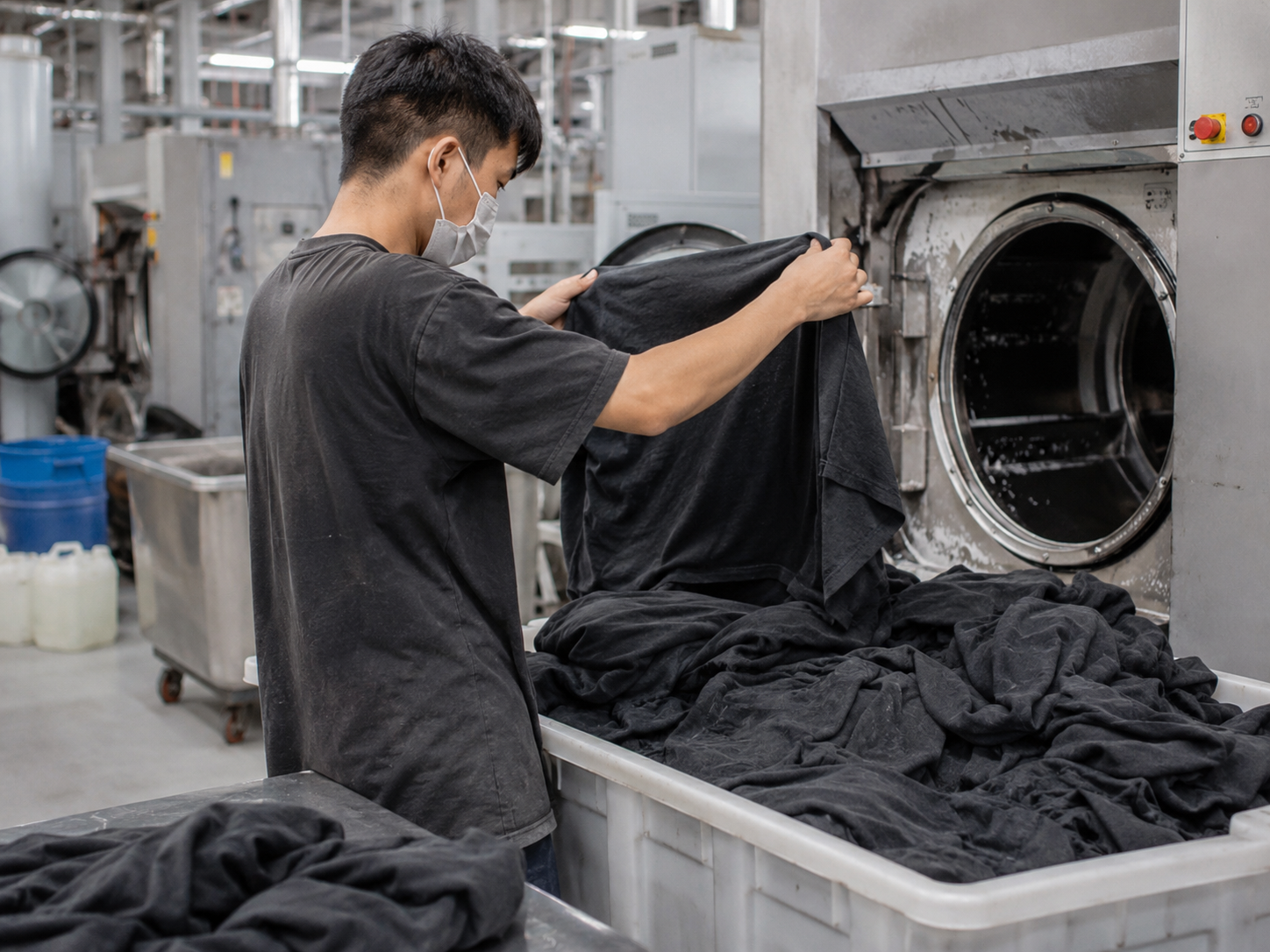 Garment Washing Process